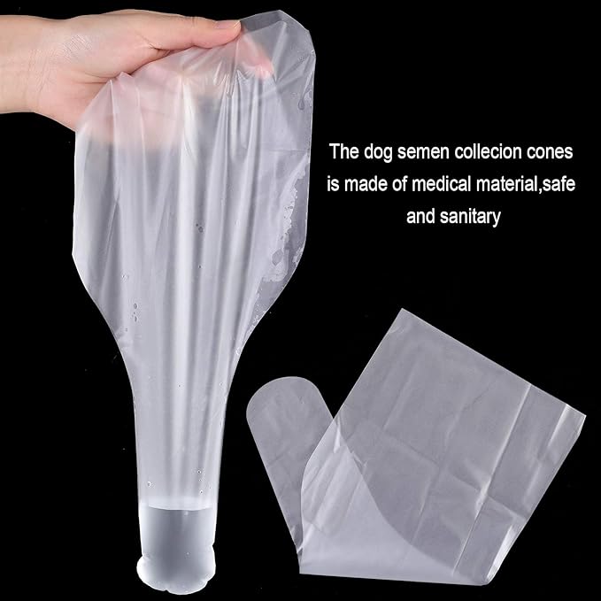 BBTO 10 Set Artificial Insemination Dog Breeding Kit Canine Breeding Kit Insemination Breeder Supplies Pet Supplies for Small Medium Breeds