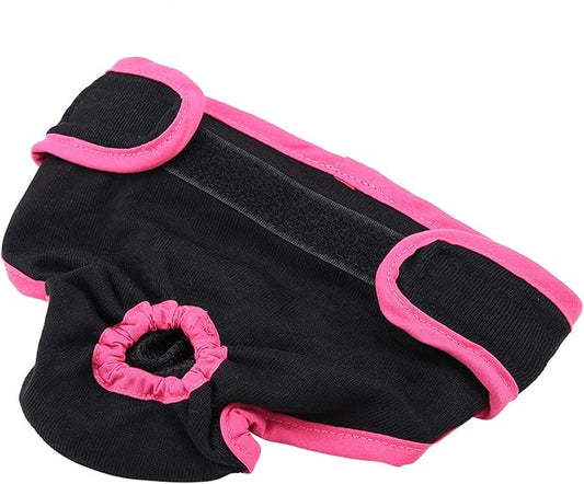 Yinhing Dog Female Physiological Pants Premium Polyester Underwear Pet Sanitary Diaper Elastic Band Hook Hoop Closure Small Medium Large Dogs (XS)