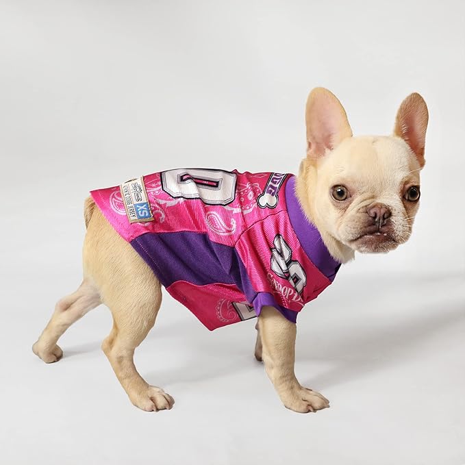 Snoop Doggie Doggs Deluxe Pet Jersey, Boss Lady, X-Small