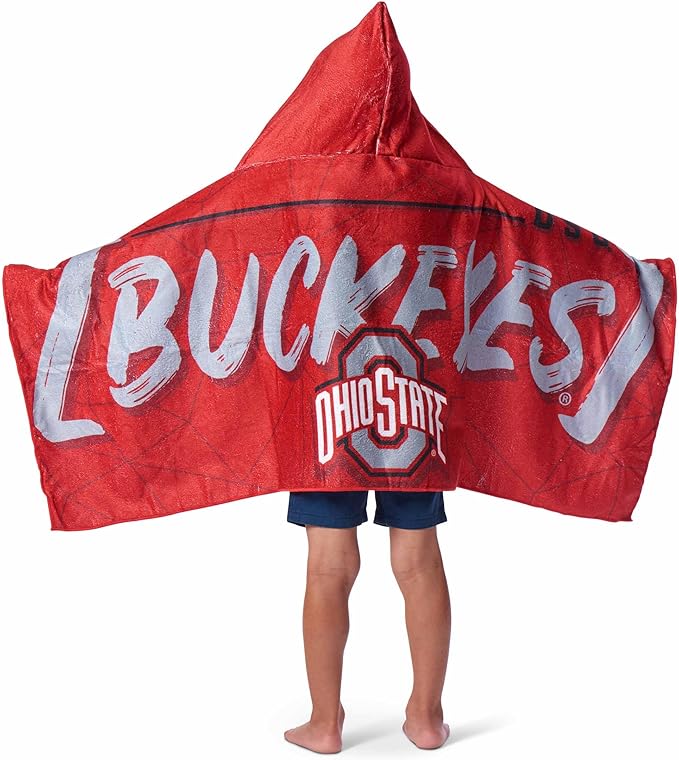 Northwest NCAA Unisex-Adult Hooded Youth Beach Towel