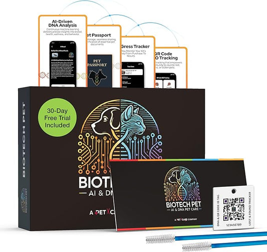 BioTech Pet™ is The World’s First AI & DNA Pet Care System with DNA ID, QR Code GEO Tracking, TailAVet AI Health Insights, Pet Passport, Concierge, and PawTection.