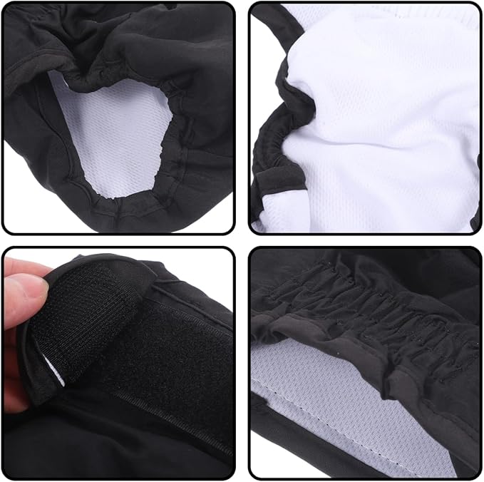 Washable Dog Diaper Pants for Heat Incontinence Puppy Sanitary Pant Indoor Outdoor Use Comfortable Physiological Diaper Size S 18.89X7.08X1.18 Inch
