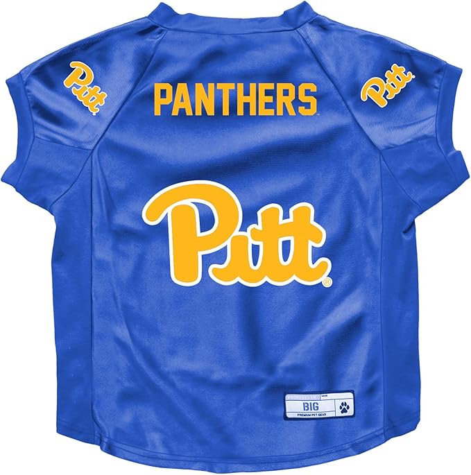 Littlearth Pittsburgh Panthers NCAA Stretch Pet Jersey