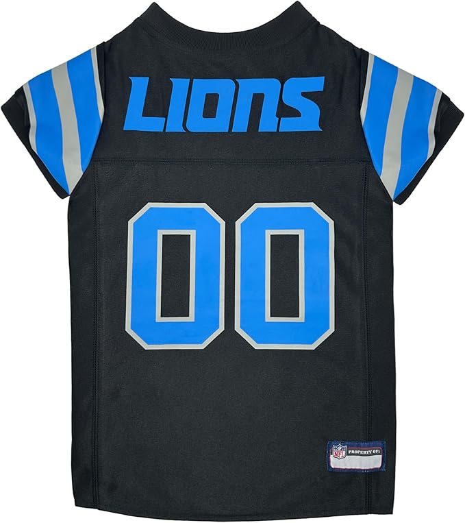 NFL Detroit Lions Color Rush Dog Jersey, Size: Small. Color Rush Jersey, Cool and Sporty Dog Shirt, Best Football Jersey Costume for Dogs & Cats. Licensed Jersey Shirt