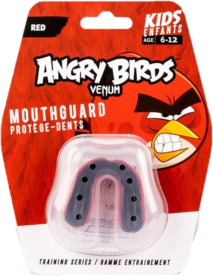 Venum Challenger Mouthguard - Angry Birds Mouthguards for Kids - Red