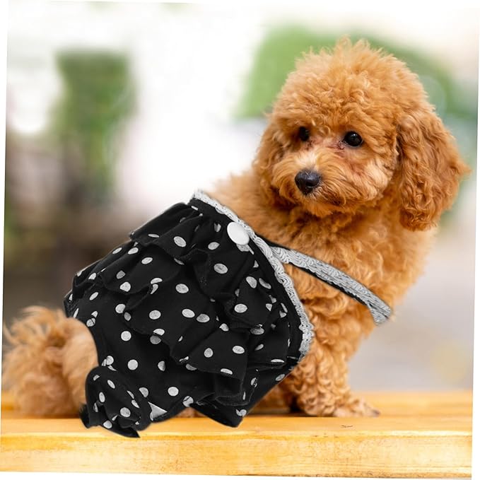 1pc Dog Physiological Pants Breathable Reusable Diapers for Female Dogs Heat Comfortable Menstrual Underwear Washable Pantie for Pets