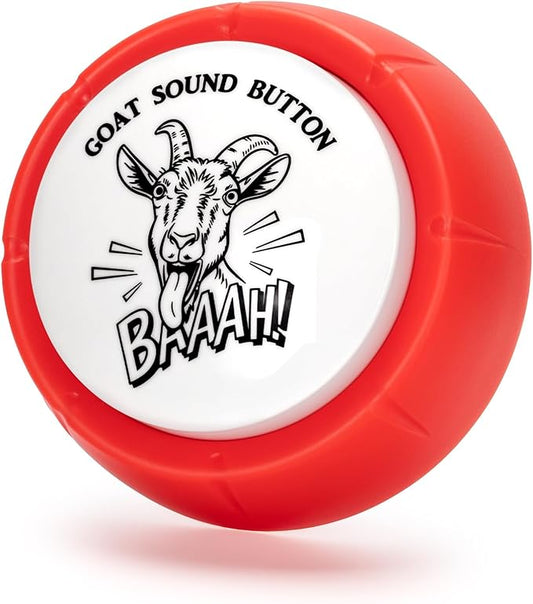 Shrieking Goat Sound Button for Fun Desk Toy Prank Button with Goat Sound Perfect for Office Home Gag Gift Men Women