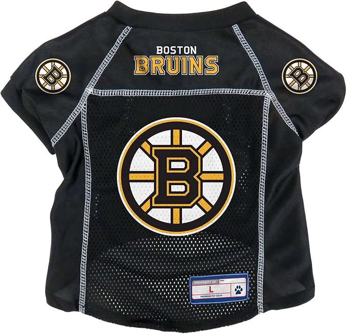 Littlearth NHL Boston Bruins Basic Pet Jersey, Team Color, Medium