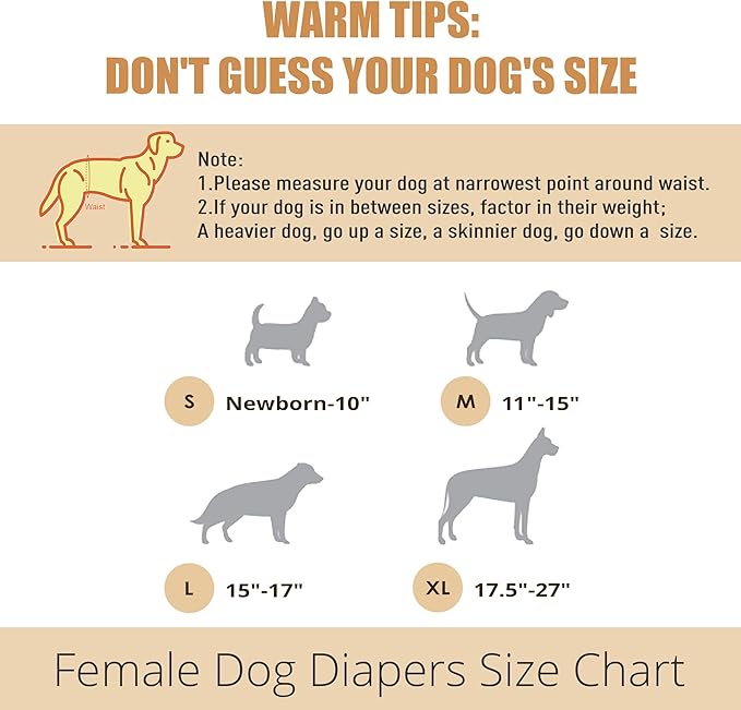 wegreeco Dog Diapers Female (3 Pack), Highly Absorbent Puppy Doggie Dog Diapers for Period, Washable Doggy Diapers for Dogs in Heat, Incontinence, or Excitable Urination (Cow Pattern, X-Large)