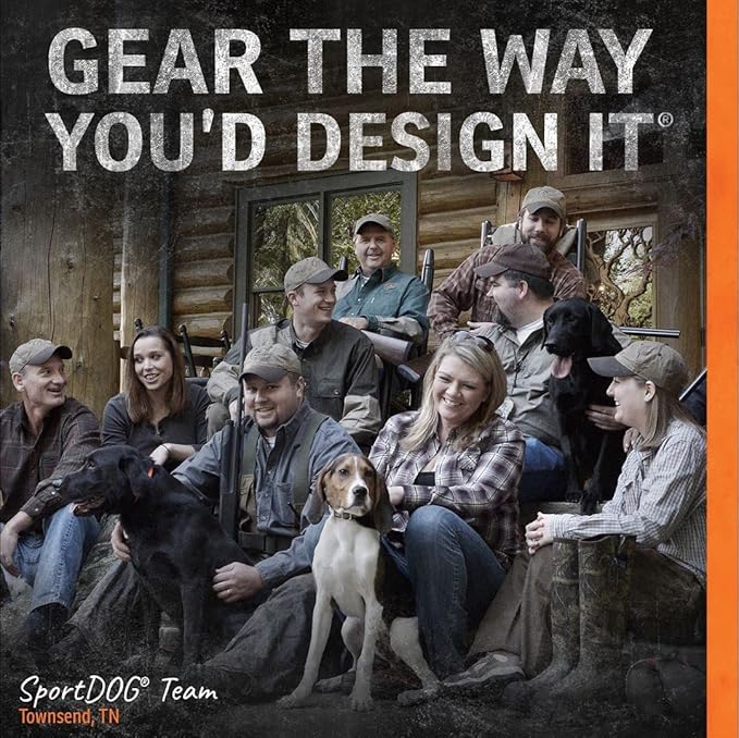 SportDOG SportTrainer Remote Trainer - Reliable Off-Leash Control - OLED Screen - Waterproof Dog Training Collar - Rechargeable E-Collar - 500-Yard Range - Orange