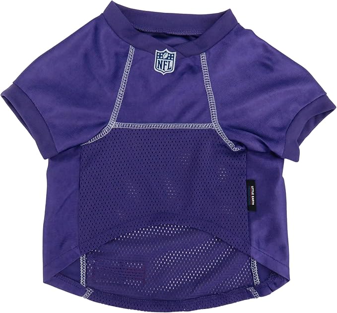 Littlearth NFL Seattle Seahawks Basic Pet Jersey, Team Color, X-Small