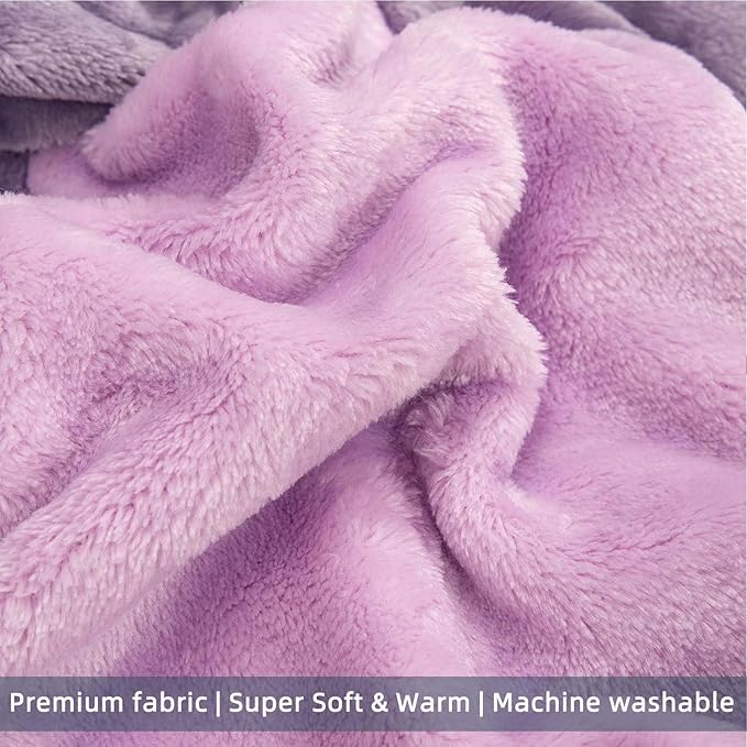 FabriCastle Dog Hoodie Sweater for Small Dogs Boy and Girl, Small Dog Clothes XS XXS Puppy Sweatshirt, Pet Outfit, Cat Clothing Super Soft Warm Snap On Closure (Lavender-Purple, XX-Small)
