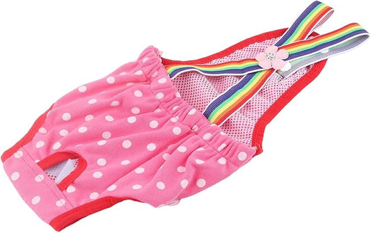 Yinhing Female Dog Sanitary Pants Cotton Physiological Menstrual Underwear (No. 8 (XS) It is Recommended That Sales be Put on)