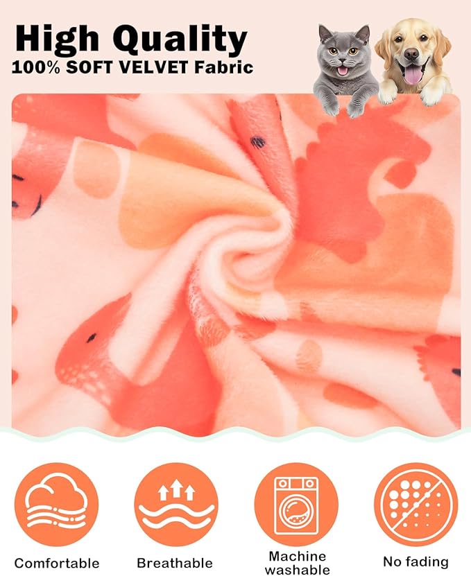 CuteBone Dinosaur Costume Dog Pajamas, Stretchy Spandex Crystal Velvet Sleepwear Coat for Small Dogs, Soft & Warm Pet Outfit Clothes for Cold Weather, Cozy Pullover Design COSP18M