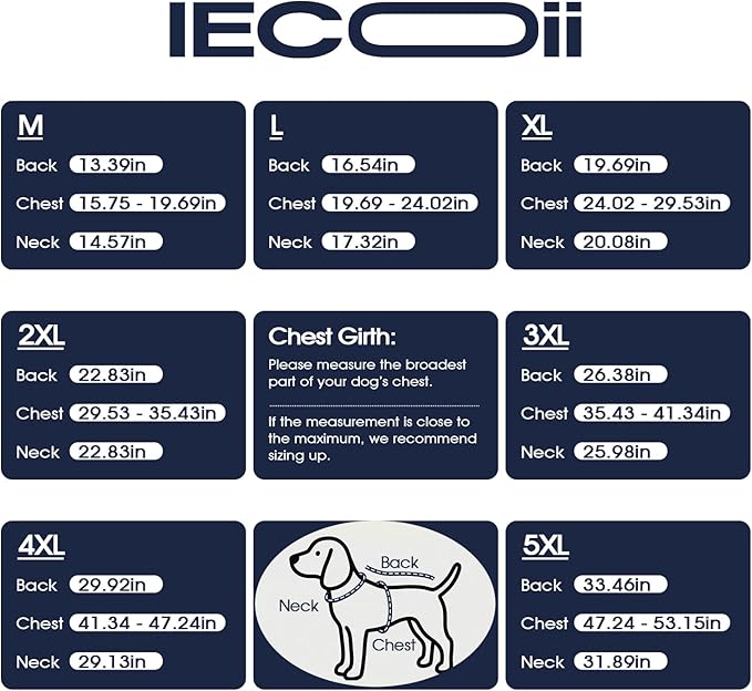 IECOii Dog Jackets for Large Dogs Reflective Vest with Warm Fleece Lining for German, Shepherd, Labrador, Adjustable Pet Coat for Outdoor Waterproof Snow Coats for Walking & Hiking, Pink, Size 2XL