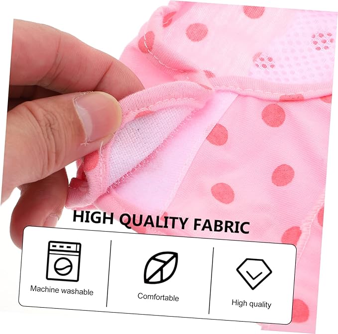 Pet Dog Physiological Diaper Panties for Female Dogs Pink S Menstruation Protection with Leak Prevention Pet Sanitary Underwear for Estrus Hygiene and Home Cleanliness