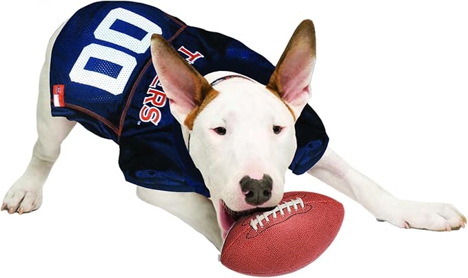 Pets First NCAA College Auburn Tigers Mesh Jersey for DOGS & CATS, Small.Licensed Dog Jersey with your Favorite Football/Basketball College Team