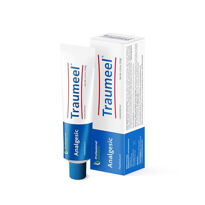MediNatura Traumeel Ointment Topical Pain Relief for Muscle Joint Back Arthritis Injury or Exercise Related Pain & Soreness Arnica + 13 Active Ingredients - Made in Germany - 3.53 oz