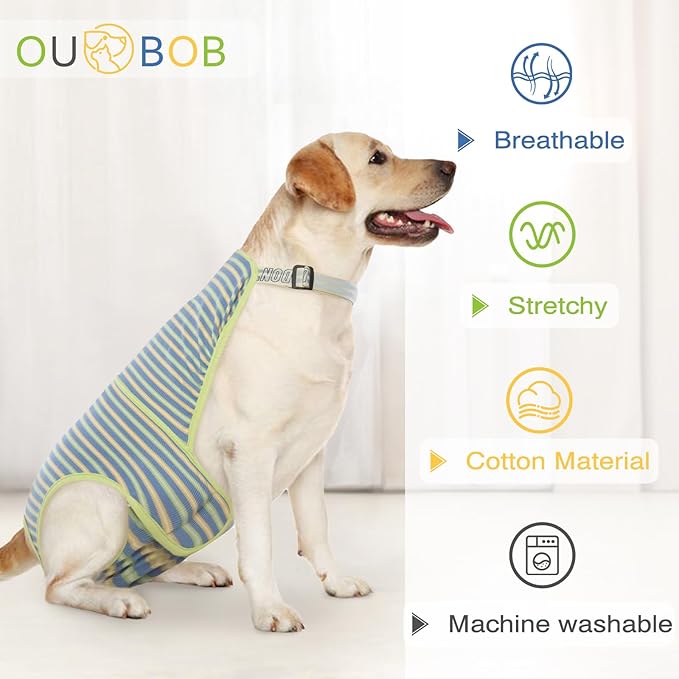 Dog Diapers Female,Female Dog Diapers for Heat Large Dogs, Washable Onesie Sanitary Pantie with Adjustable Suspender Washable, Reusable Period Panties Doggie Diaper, L
