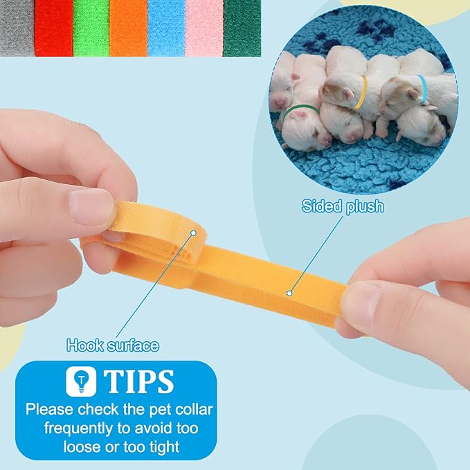 Silkfly 51pcs Puppy Kitten Whelping Kit Includes Whelping Collars Record Keeping Charts Bulb Aspirator Cord Clamps Feeding Nipple Bottle Scissors Stethoscope Towel Pill Dispenser for Newborn Pet