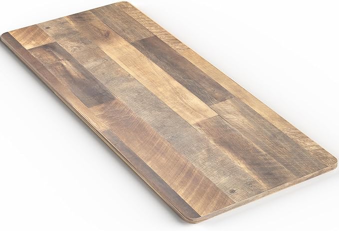 VIVO Reclaimed Wood Universal 71 x 30 inch Solid One-Piece Table Top for Standard and Sit to Stand Height Adjustable Home and Office Desk Frames, DESK-TOP71P