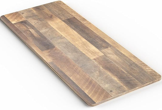 VIVO Reclaimed Wood Universal 71 x 30 inch Solid One-Piece Table Top for Standard and Sit to Stand Height Adjustable Home and Office Desk Frames, DESK-TOP71P