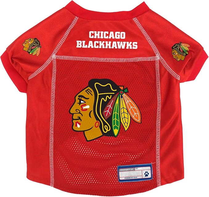 Littlearth NHL Detroit Red Wings Basic Pet Jersey, Team Color