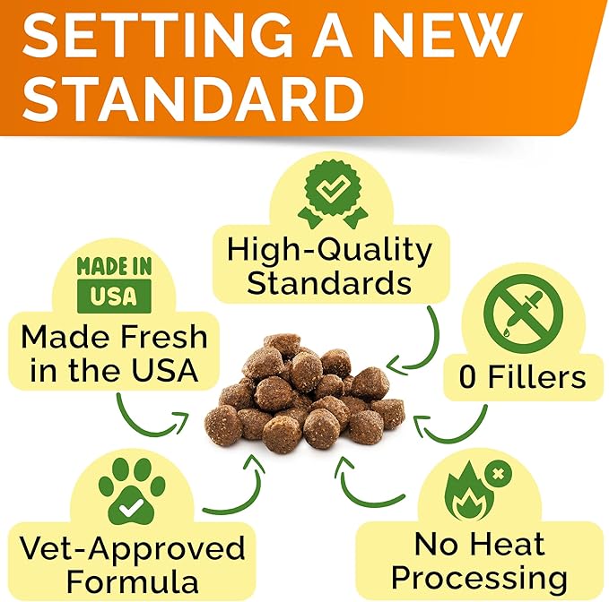 STRELLALAB Hemp Chews for Dogs - Hip & Joint Supplement with Glucosamine - Joint Pain Relief Treats - Omega 3, Chondroitin, MSM - Advanced Mobility Support - Chicken Flavor - 120 Ct - Made in USA