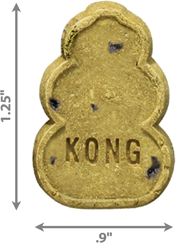 KONG - Snacks - All Natural Dog Treats Classic Rubber Toys - Puppy Recipe for Small Puppies (7 Ounce)