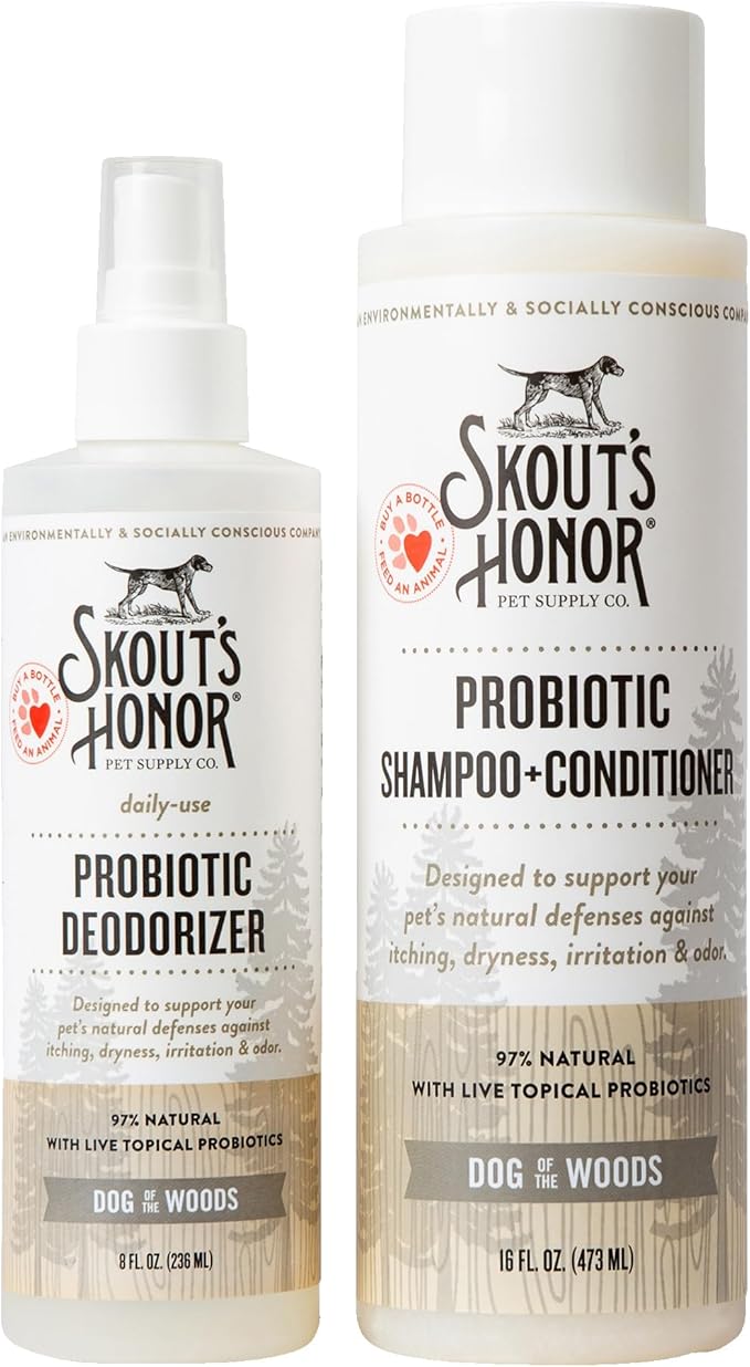 SKOUT'S HONOR Probiotic Grooming Essentials Bundle - Dog of The Woods