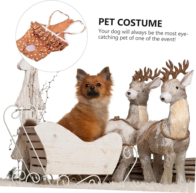 1pc Dog Diaper Panties for Female Dogs Breathable and Absorbent Design for Menstruation and Stylish Pattern