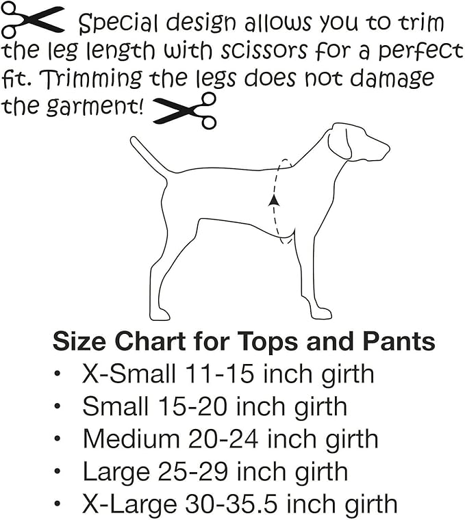 Original Dog Pants, E-Collar Alternative, Dog Pajamas, Dog Diaper X-Small Dog, Blue