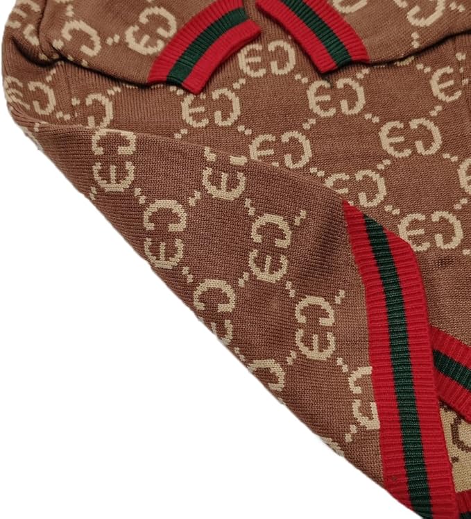 Luxury Dog Sweater – Soft Knit Designer Pet Outfit for Small Dogs & Puppies, XS–L, Stylish Warm Clothing for Yorkies, Chihuahuas, Dachshunds, Maltese, French Bulldog