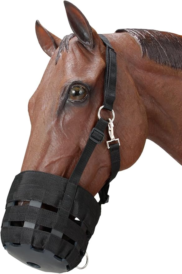Tough1 Poly/Nylon Grazing Muzzle with Halter