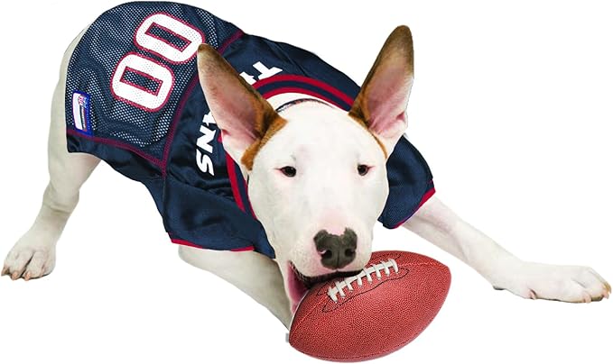 NFL Houston Texans Dog Jersey, Size: X-Small. Best Football Jersey Costume for Dogs & Cats. Licensed Jersey Shirt.