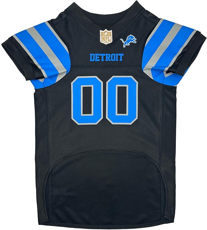 NFL Detroit Lions Color Rush Dog Jersey, Size: Small. Color Rush Jersey, Cool and Sporty Dog Shirt, Best Football Jersey Costume for Dogs & Cats. Licensed Jersey Shirt