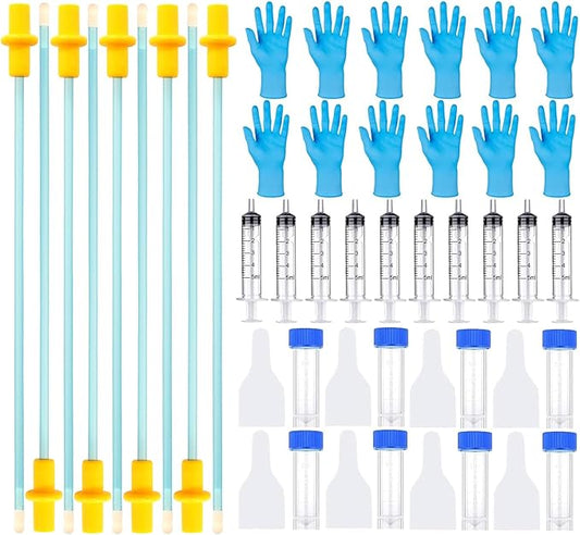 20 Set AI Artificial Insemination Dog Breeding Kit, Dog Ai Breeding Kit, Insemination kit for Dogs, Pet Breeding Supplies for Medium Breeds（11.8 inch）
