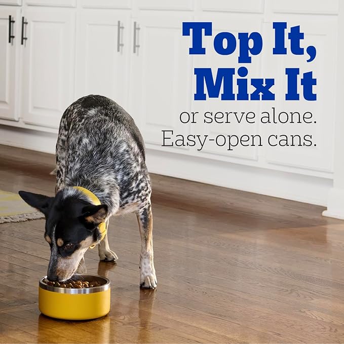 Pedigree High Protein Wet Dog Food,Adult Soft Canned Dog Food Variety Pack,Chicken Duck & Beef Bison Flavor,13.2 oz. Cans,12 Count (Pack of 2)