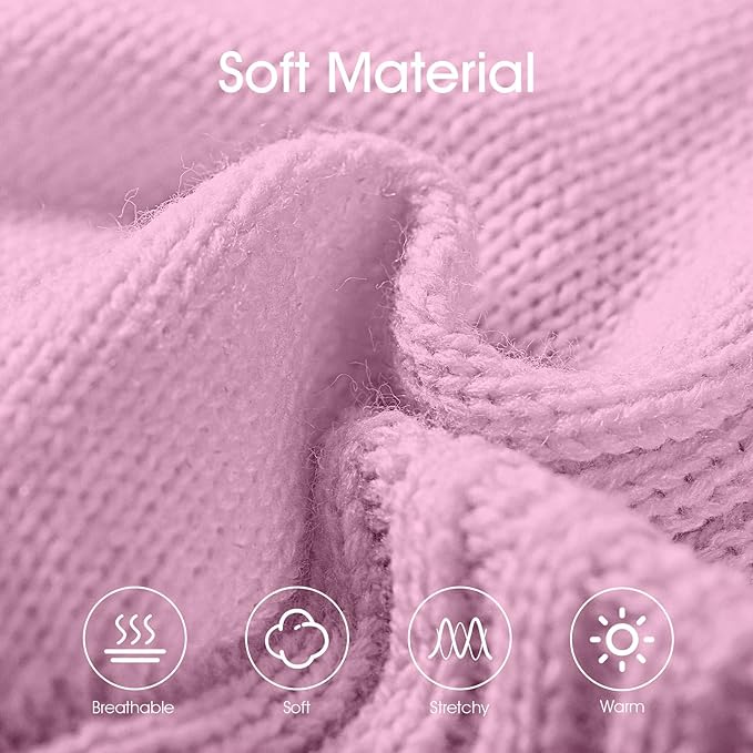 Dog Sweaters for Small Medium Large Dog, Classic Turtleneck Pet Clothes Warm Thermal Doggy Winter Coat, Thick Double Knitting Collar Pullover Cold Weather Puppy Jacket for Indoor & Outdoor Wear