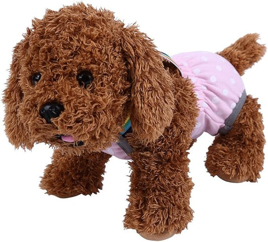 ANGGREK Female Dog Diaper, Quick Installation Complete Parts for Activity (XXS/6) (XS/8) (S/10)