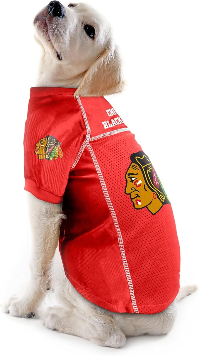 Littlearth NHL Detroit Red Wings Basic Pet Jersey, Team Color