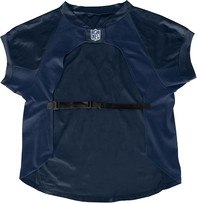 Littlearth New England Patriots NFL Stretch Pet Jerseys for Big Dogs