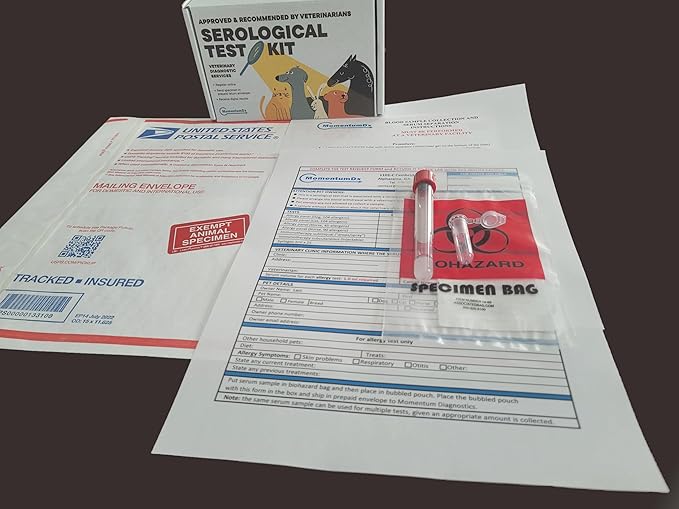 Cancer Screening Test for Dogs, Cats, Ferrets, and Rabbits, 21 Cancers Tested, Blood Sample