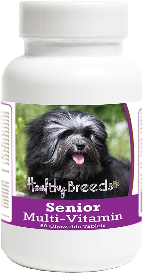 Healthy Breeds Lowchen Senior Dog Multivitamin Tablets 60 Count