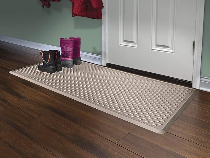 WeatherTech IndoorMat for Home and Business, Entryway Floor Mat, Waterproof, Slip Resistant, Captures Dirt (24"x39", Black)