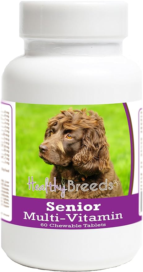 Healthy Breeds Boykin Spaniel Senior Dog Multivitamin Tablets 60 Count