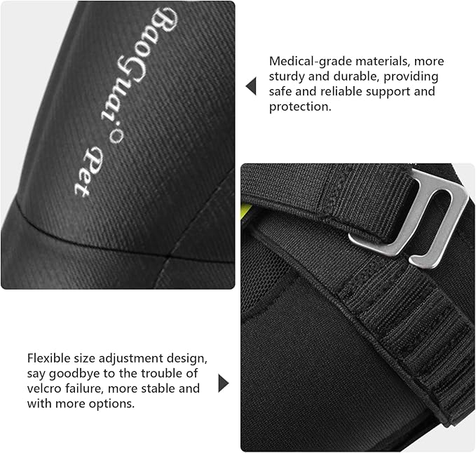 Dog Knee Brace Pro, for Dogs ACL, Luxating Patella,Dog Hip Brace for Back Leg - Keeps The Joint Warm and Stable - Extra Support - Reduces Pain（M）