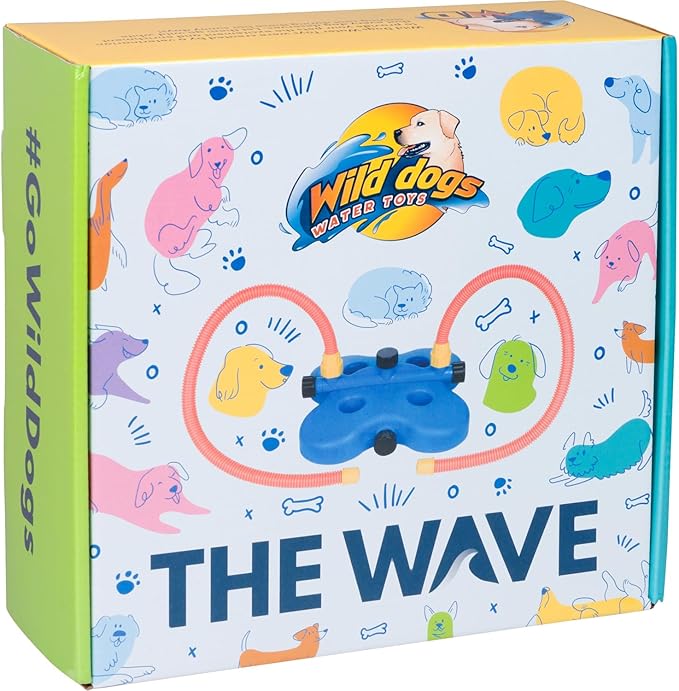 The Wave - The Ultimate Interactive Water Toy for Dogs