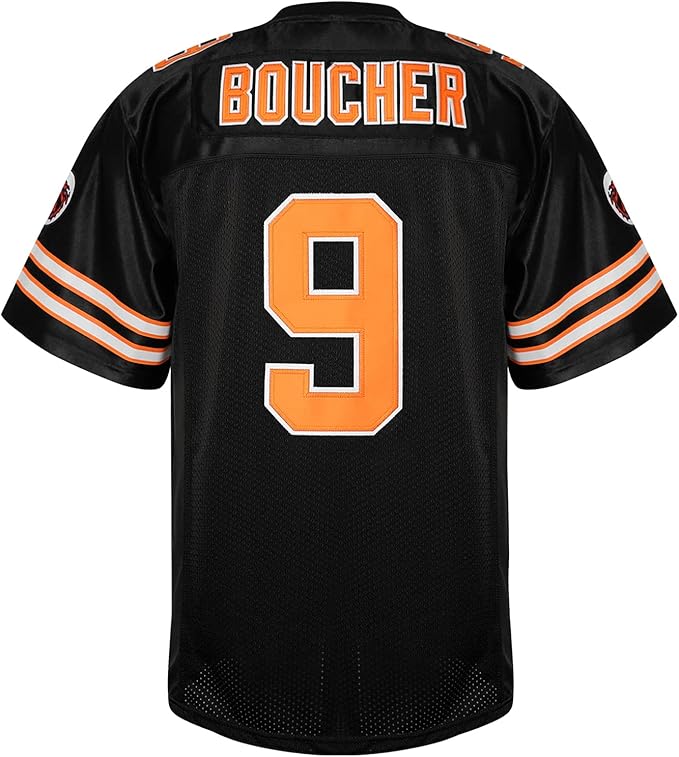 Phoneutrix Bobby Boucher #9 The Waterboy Adam Sandler Movie Mud Dogs Bourbon Bowl Football Jersey