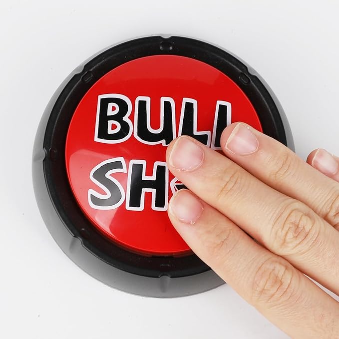 Talking Button,Button-Complete Red/Black… (Red Black)